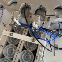 Machine d'assemblage de bouchons avec silicone de repassage pour bouteilles