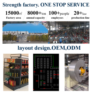 零售店木架展示架展示柜金属货架挂架假发展示架商店挂架 - Product Image 2