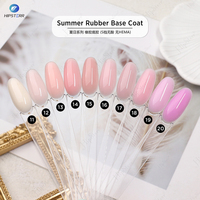 Nouveau produit 7ml/15ml couche de base en caoutchouc d'été sans écaillage base en caoutchouc de couleur claire vernis Gel Uv