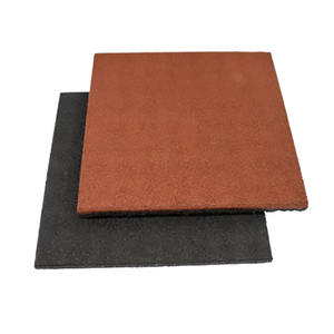Premium Quality Impact-Resistant Supersafe <b>Rubber</b> Tiles Playground <b>Rubber</b> Flooring <b>Floor</b> Mats Anti-slip 500x500mm 15-100mm - Product Image 1