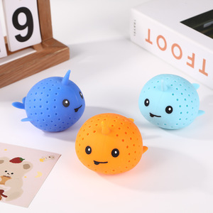 2025 Hot Selling TPR Super Soft Simulation Whale Water-Spraying Bathing Games <b>Squeeze</b> Stress Relief Toys for Kids Boys and Girls - Product Image 2