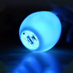 J & r <span class=keywords><strong>LED</strong></span> ánh sáng ban đêm Silicone trứng đèn bàn đèn đồ chơi trẻ em phát sáng cạnh giường ngủ đèn ngủ bảng đèn lồng - Product Image 2