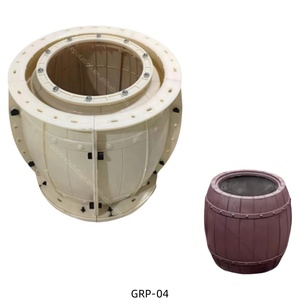 Top Ranking Cemente prodotti di stampo fioriere grande giardino esterno vaso di fiori <span class=keywords><strong>in</strong></span> <span class=keywords><strong>silicone</strong></span> stampo <span class=keywords><strong>per</strong></span> cementeria vaso - Product Image 6