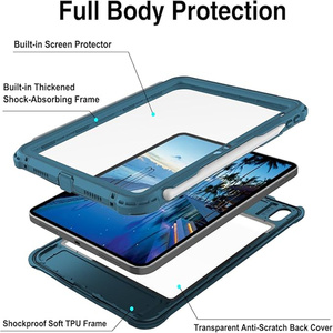 Étui pour tablette pour iPad Air 10.9 TPU, résistant aux chocs et aux chutes, coque étanche pour - Product Image 3