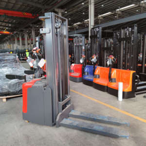 Apilador de alcance frontal eléctrico todo terreno carretilla elevadora hidráulica <span class=keywords><strong>2T</strong></span> <span class=keywords><strong>1</strong></span>,6 M elevación <span class=keywords><strong>1</strong></span>,5 toneladas 3 toneladas soporte retráctil apilamiento de paletas manuales - Product Image 2