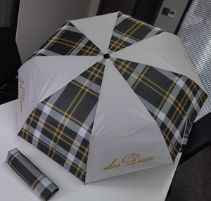 ร่มพับอัตโนมัติ 3 ตอนพร้อมไฟ LED: กลไกเปิด/ปิดอัตโนมัติ กันลมและป้องกันรังสียูวี - ขนาดพกพา <span class=keywords><strong>21</strong></span> นิ้ว - Product Image 6