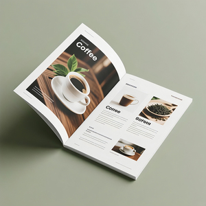 Boissons sucrées personnalisées, brochures pliables pour hôtels et restaurants, affiches, livres de recettes, dépliants, menus personnalisés - Product Image 6