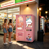 Nueva Máquina Expendedora Inteligente de Arte de Uñas, Automática, Sin Supervisión, Impresión Rápida HD, Kiosco Expendedor de Uñas Postizas