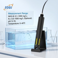 Capteur numérique d'azote ammoniacal NH3-N RS485 BH-485-NH avec mesure synchrone du pH, du K+ et de la température