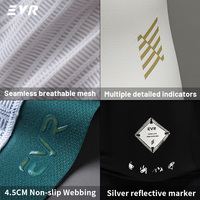 Combinaison de cyclisme à manches longues EVR OEM ODM pour homme, vêtements de vélo de route chauds et coupe-vent, maillot de cyclisme en polaire pour l'hiver