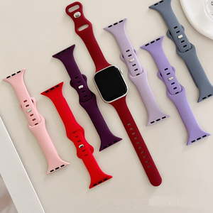 <span class=keywords><strong>Bracelet</strong></span> en silicone fin pour <span class=keywords><strong>Apple</strong></span> <span class=keywords><strong>Watch</strong></span>, <span class=keywords><strong>bracelet</strong></span> de montre intelligente sport 45 mm 41 mm 44 mm 40 mm, <span class=keywords><strong>bracelet</strong></span> IWatch Series Ultra 9 8 7 <span class=keywords><strong>6</strong></span> 5 SE - Product Image 3