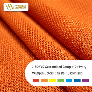 Tissu en maille 100 % polyester imprimé numériquement sur mesure OEM, léger, respirant, imperméable et à séchage rapide, simple couche - Product Image 1