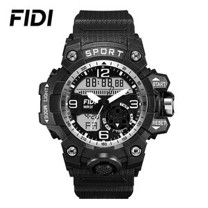 Relojes luminosos digitales LED de estilo de noticias multifunción <span class=keywords><strong>para</strong></span> hombres <span class=keywords><strong>Reloj</strong></span> de pulsera digital deportivo a prueba de agua - Product Image 2