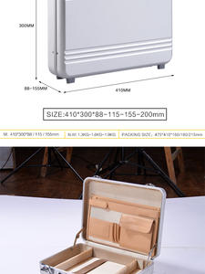 Caja de <span class=keywords><strong>herramientas</strong></span> de aleación de aluminio portátil multifunción al por mayor bolsa dura caja de exhibición de ordenador integrada - Product Image 6