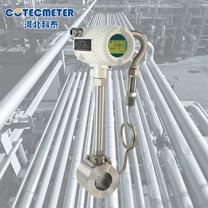 Pengukur aliran <span class=keywords><strong>Air</strong></span> udara otomatis, uap dioksida Helium Gas <span class=keywords><strong>Vortex</strong></span> aliran <span class=keywords><strong>Meter</strong></span> dengan tampilan LCD - Product Image 1