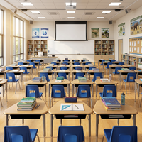 Mobilier de classe individuel de qualité supérieure, ergonomique, réglable en hauteur, personnalisable pour les écoles primaires et secondaires, vente en gros