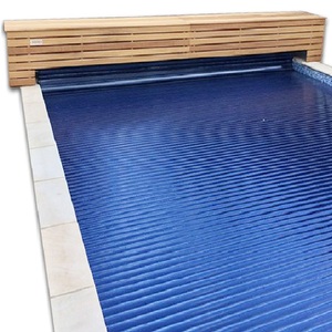 electric electronic hard plastic pool covers automatic cover slats IP68 Waterproof