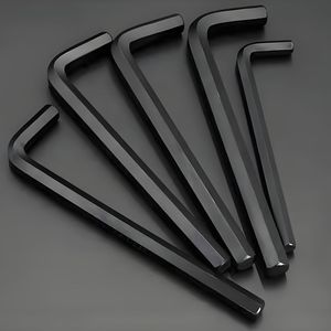 L-loại Hex Key <span class=keywords><strong>Allen</strong></span> cờ lê thiết lập 1.5mm 2mm 2.5mm 3mm 4mm 5mm 6mm 8mm 10 niken mạ, màu đỏ kết thúc, đen oxide Hex Key cờ lê - Product Image 6