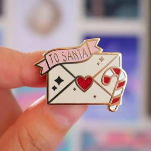 Phim Hoạt Hình Kawaii Phổ Biến Kim Loại Trâm Ve Áo <span class=keywords><strong>Pin</strong></span> Huy Hiệu Tùy Chỉnh Giáng Sinh Quà Tặng Khuyến Mãi Cá Nhân Cứng Men Pins Phong Bì - Product Image 1