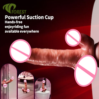 Vibrador de Dildo Grande con Calefacción para Mujeres, Estimulación Anal, del Clítoris y del Punto G, Juguetes Sexuales para Adultos, Venta al Por Mayor de Fábrica