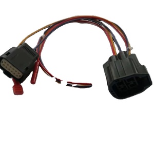 Индивидуальный автомобильный жгут проводов с 12-контактным разъемом, кабель для подключения автомобиля, OEM-замена жгута проводки - Product Image 2