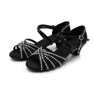 Nouvelles chaussures de danse latine brillantes pour enfants princesse chaussures de danse de salon pour enfants - Product Image 5