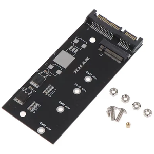 บอร์ดพัฒนาอะแดปเตอร์ M.2 NGFF SATA ขนาด 2.5 นิ้ว SATA3.0 6Gbps สำหรับแปลง M2 SSD B Key 2230 2242 2260 2280 - Product Image 1