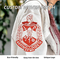 Écussons brodés personnalisés, badges logo découpés au laser pour vêtements, accessoires, casquettes, sacs de mode et vestes