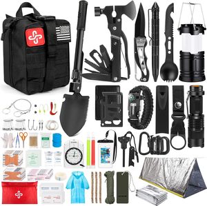 Trousse de premiers secours SOS populaire, kit de survie en milieu sauvage populaire, kit de survie d'urgence professionnel <span class=keywords><strong>personnalisable</strong></span> pour le camping en plein air - Product Image 5