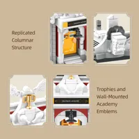 2026 Nuevo MOC Academia de Cocina Street View, Modelo de Arquitectura, Juguetes de Rompecabezas para Adultos, Regalo, 2743 Piezas, Sets de Bloques de Construcción