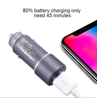 Chargeur de voiture rapide 20W Type-C PD 3.0 avec boîtier métallique - Adaptateur de voiture