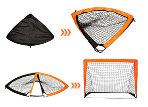 4'X3'X3' <span class=keywords><strong>ประตูฟุตบอล</strong></span>เด็กแบบพับได้แบบพกพา Pop Up <span class=keywords><strong>เสา</strong></span>ไฟเบอร์กลาสทรงสี่เหลี่ยม - Product Image 6