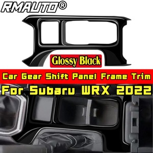 For Subaru WRX 2022 Body Kit Car Gear Shift Panel Frame Trim Gear Shift Sticker for Subaru WRX 2022 Car <b>Accessories</b> - Product Image 1
