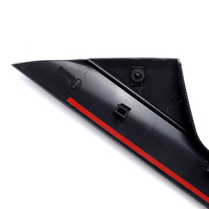 Moldura de umbral de puerta de fibra de carbono para Ford Explorer 2011-2019, resistente al agua, diseño contemporáneo - Product Image 3