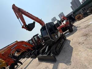 Excavatrice Hitachi ZX70 d'occasion de haute qualité, petite excavatrice sur chenilles de 7 tonnes, faible nombre d'heures de travail, pas de révision importante, vente chaude - Product Image 2