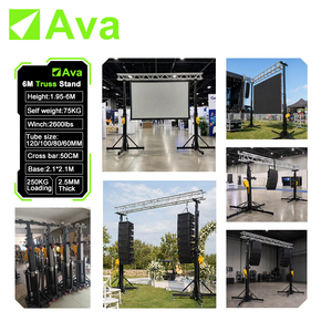 Support de lumière pliable mobile <span class=keywords><strong>Ava</strong></span> 6M <span class=keywords><strong>Max</strong></span>, support de truss à manivelle, tour de levage - Product Image 2