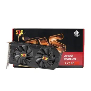 Gamer Großhandel GPU AMD Radeon RX 580 8G GDDR5 PC Computer Kartu Grafis Gaming Placa Grafica RX580 8GB Neu