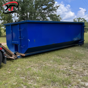 בניין פסולת בניין לגלגל על גליל מיכל חד פעמי משאית חד פעמי, מותאם אישית לגלגל את dumpers - Product Image 4