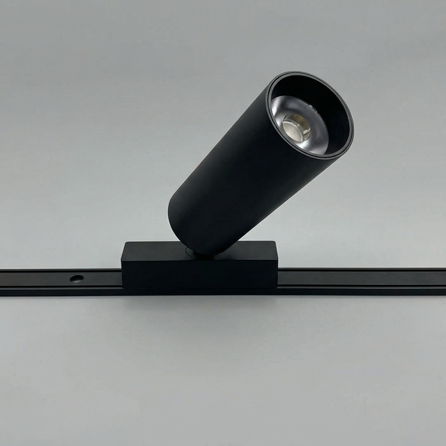 Custom Ultra Slim Aluminum Modern Magnetic Track Light 48V 20W/30W/40W COB LED Rail for Home Office Lighting
