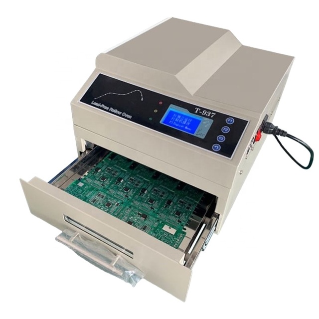 New Oven Lead-free Solder Infrared IC Heater Reflow Soldering Station Computer Controlled Automatic for SMT BGA PCB Welding