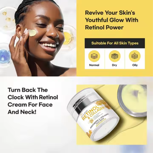 <span class=keywords><strong>Crème</strong></span> au rétinol pour le visage <span class=keywords><strong>anti</strong></span>-âge: <span class=keywords><strong>crème</strong></span> <span class=keywords><strong>anti</strong></span>-rides pour le visage et le cou avec de l'<span class=keywords><strong>acide</strong></span> <span class=keywords><strong>hyaluronique</strong></span> au collagène-hydratant de nuit pour hommes femmes - Product Image 3