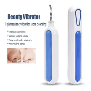 Beauty Instrument Skin Cleaner Facial Ultrasonic Shovel Peeling Mini Scrubber&massager Dual Purpose Device