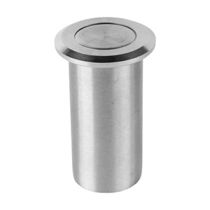 304 Stainless Steel Door Pin Dust Cover With Spring And Cap For Door Catches Minimalist Design Polished Finish - Product Image 2