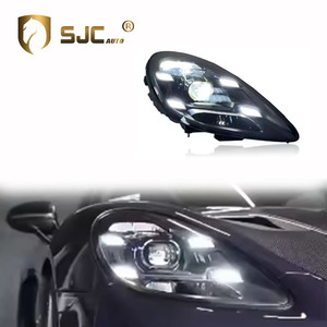 Pièces automobiles SJC pour <span class=keywords><strong>Porsche</strong></span> <span class=keywords><strong>718</strong></span> Cayman Boxster 982 982C, mise à niveau vers un nouveau système d'éclairage à LED matricielle, assemblage de phares 16-23 - Product Image 1