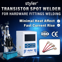 Styler 2026 CE Nouvelle Machine de Soudage par Points à Pédale à Résistance, Électrode Nickel, Puissance 300W pour Batteries Lithium-Ion 18650, 110/220V