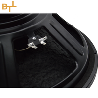 Alimenté subwoofer haut-parleurs professionnel 15 pouces audio