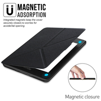 Transformer Muti-Angle Stand Slim Magnet PU Leather Case Smart Cover Hard Shell untuk Kindle Paperwhite 1/2/3 2012/2013/2015
