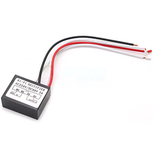 SNXRON R1-P1 220VAC 90VDC/99VDC 3A <span class=keywords><strong>Rectificador</strong></span> de Diodos de Potencia de <span class=keywords><strong>Media</strong></span> <span class=keywords><strong>Onda</strong></span> para Freno de Motor - Módulo Industrial de 4 Hilos con Voltaje de Retorno de 200V - Product Image 1