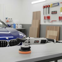 Polisseuse de voiture électrique à 5 fonctions, facile à utiliser, avec vitesse variable pour le polissage des voitures