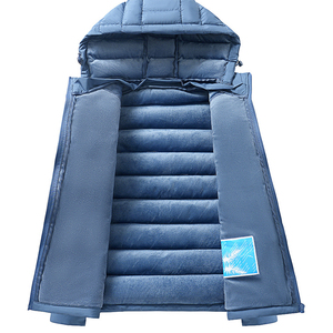Chaqueta con Capucha para Niños al por Mayor, Chaqueta Acolchada Lisa Personalizada para Niños L3006 - Product Image 3
